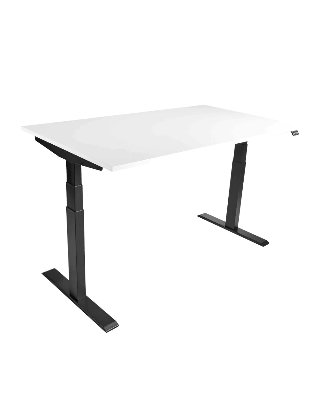 black_had_single_4_copy_2.webp Dual Stage Height Adjustable Desk Frame (Black) Black / Desk Frame only *Laminate Table Tops Available - Image 1