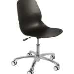 Shoreditch Office Chair (Aluminium Base) Black/Alu Base
