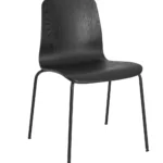 Copenhagen Side Chair 4 Leg (Black)