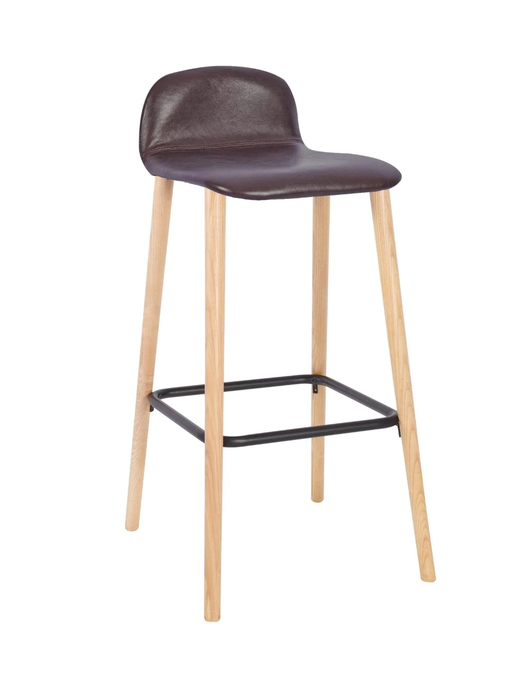 hgfdr.webp Copenhagen High Stool RFU Shell, Wood Legs Raw RFU Shell / Raw legs - Image 1