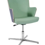 Skapa Armchair (Anth Laminate) - 4 Star Swivel (With Gas) RFU / Aluminium