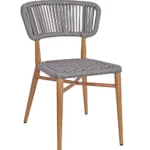 Madrid Side Chair (Natural) Natural / PL Rope / EPC Aluminium