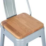 Paris Stool Wooden Seat