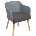 Poppy Tub Chair (4 leg) Grey
