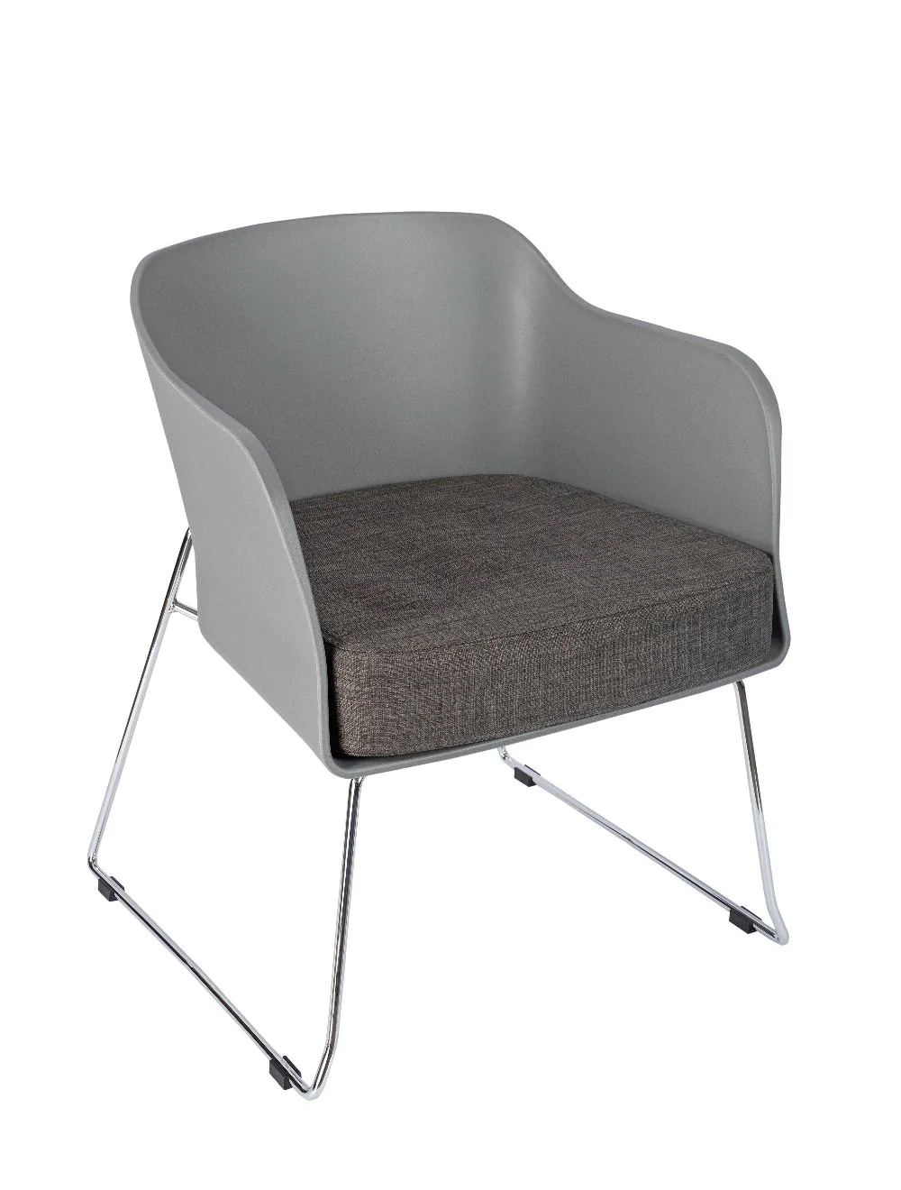 poppy_skid_grey_360123.webp Poppy Tub Chair (Skid Frame) Grey - Image 1