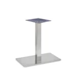 Profile Rect Single Pedestal ST SS Coffee Base