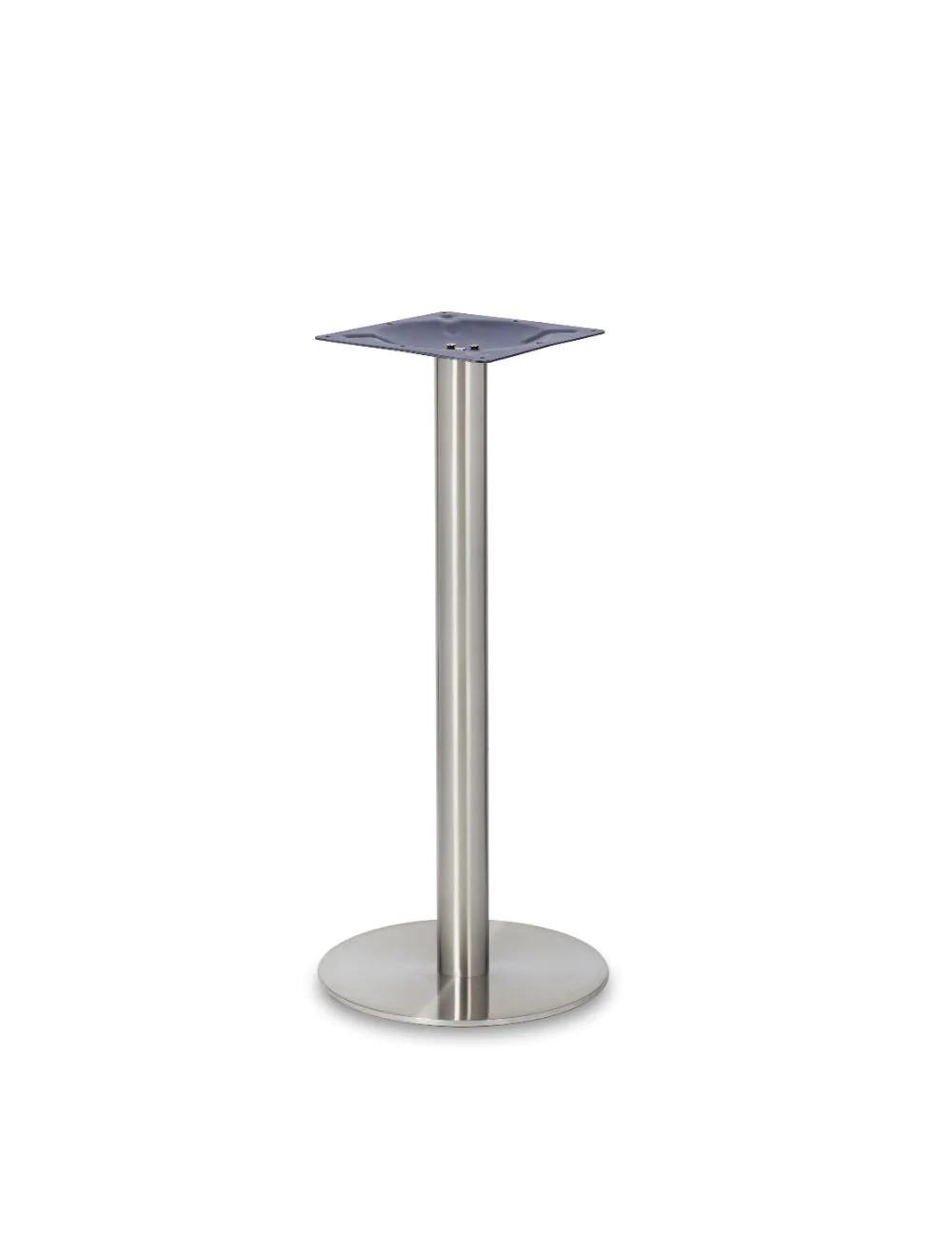profile_round_small_ss_mid_height_344416_plt_1.webp Profile Round Small RT SS Dining Base - Image 1