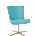 Skapa Side Chair - 4 Star Swivel RFU /  Steel with Matt Nickel Finish