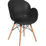 Shoreditch Armchair - K Frame (Beech) Black