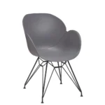 Shoreditch UPH Armchair - M Frame (Black) Grey