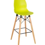 Shoreditch Poseur Height Stool - K Frame (Beech) Lime
