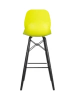 Shoreditch Poseur Height Stool - K Frame (Black) Lime - Image 2