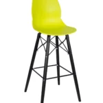Shoreditch Poseur Height Stool - K Frame (Black) Lime