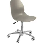 Shoreditch Office Chair (Aluminium Base) Grey