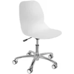 Shoreditch Office Chair (Aluminium Base) White