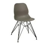 Shoreditch Side Chair - M Frame (Black) Grey
