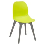 Shoreditch Side Chair - R Frame (Grey) Lime