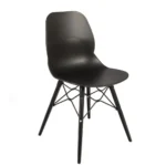 Shoreditch Side Chair - K Frame (Black) Black