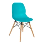 Shoreditch Side Chair - K Frame (Beech) Turquoise