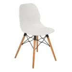 Shoreditch Side Chair - K Frame (Beech) White