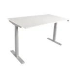 Dual Stage Height Adjustable Desk Frame (Grey) Grey / Desk Frame only *Laminate Table Tops Available
