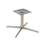 Swivel Nickel Finish Sofa Base