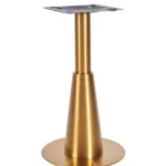 Ares Small Dining Table Base - Brass