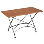 Terras 1200x700mm Table FSC Robinha Wood / EPC Black