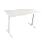 Dual Stage Height Adjustable Desk Frame (White) White / Desk Frame only *Laminate Table Tops Available