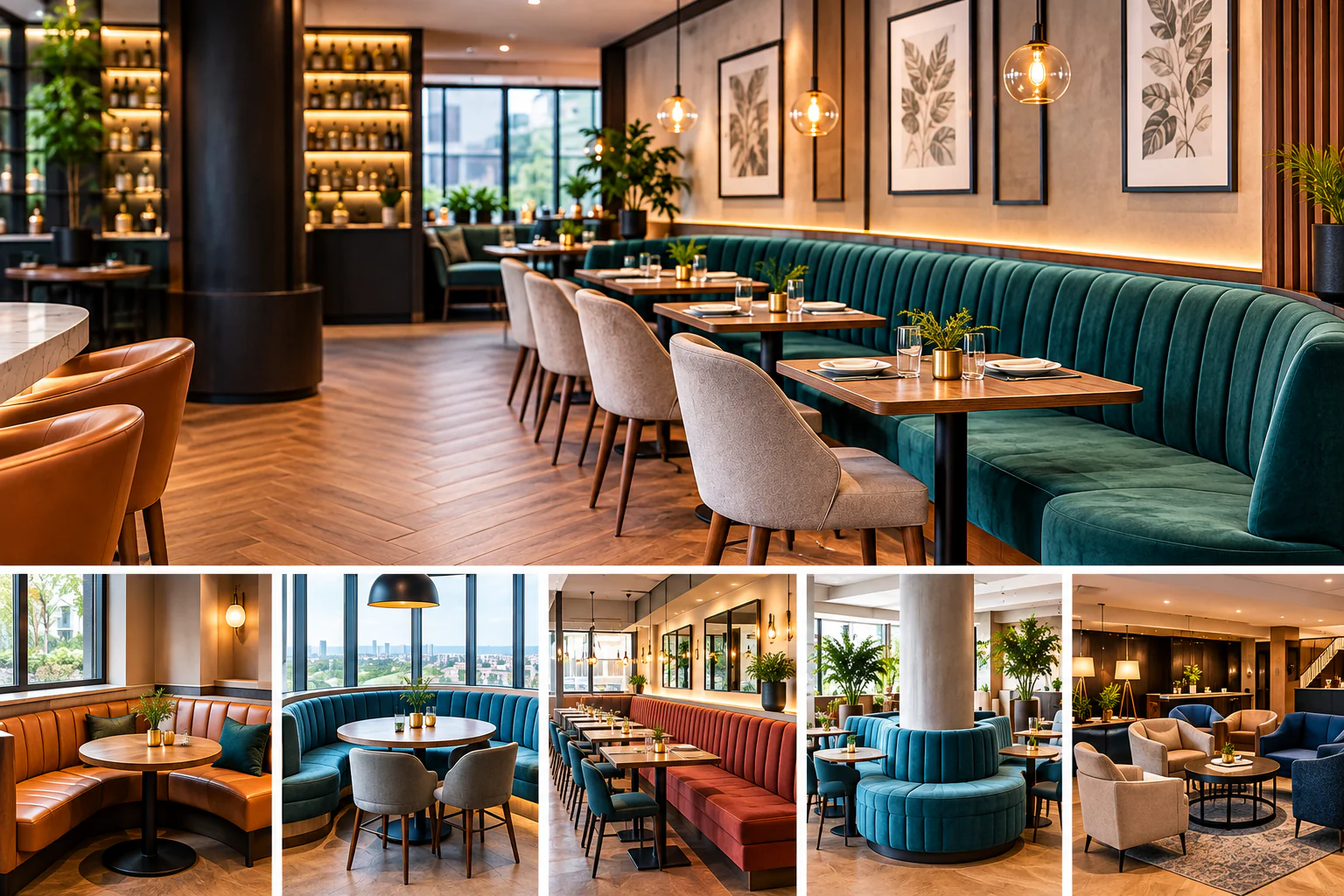 Bespoke commercial seating